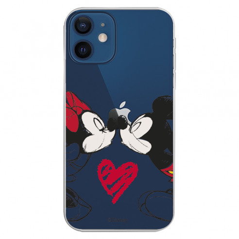 Funda Para Xiaomi Redmi 12c Oficial De Disney Mickey Y Minnie Beso -  Clásicos Disney